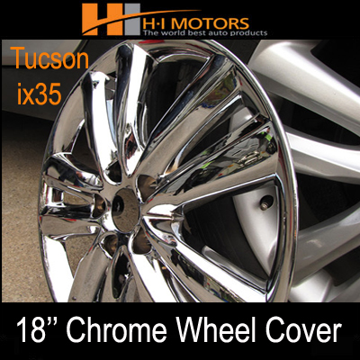 [ Tucson IX auto parts ] 18inch Chrome Wheel Cover Molding